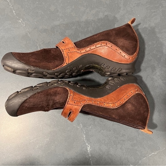 Merrell sz 7.5 Plaza Bandeau espresso suede Maryjane shoes - Picture 12 of 16